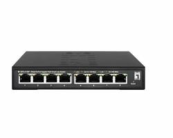 Hikvision 16-Port Unmanaged PoE Switch: For larger commercial installations.