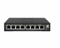 Hikvision 16-Port Unmanaged PoE Switch: For larger commercial installations.