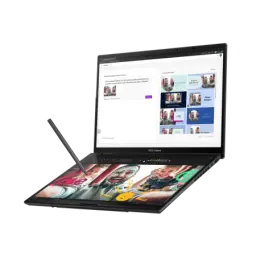 ASUS Zenbook Duo UX8406CA | Dual 14” OLED 3K 120Hz Touch Display | 15th Gen Intel Core Ultra 9 285H CPU | Intel Arc Graphics | 32GB RAM | 2TB Gen 4 SSD | Windows 11 | Stylus |Inkwell Grey | 2 Year Int'l Warranty | 1 Year Perfect Warranty