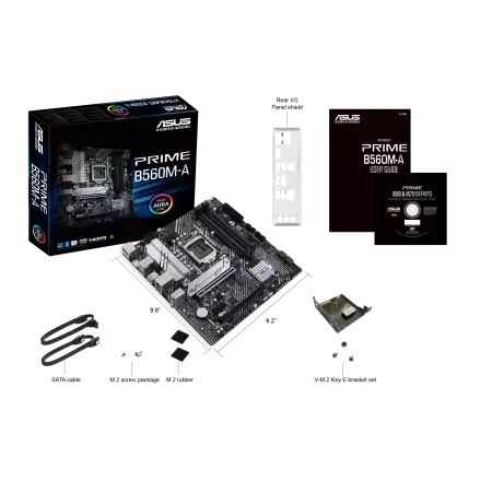 ASUS PRIME B560M-A 10th and 11th Gen Micro-ATX Motherboard